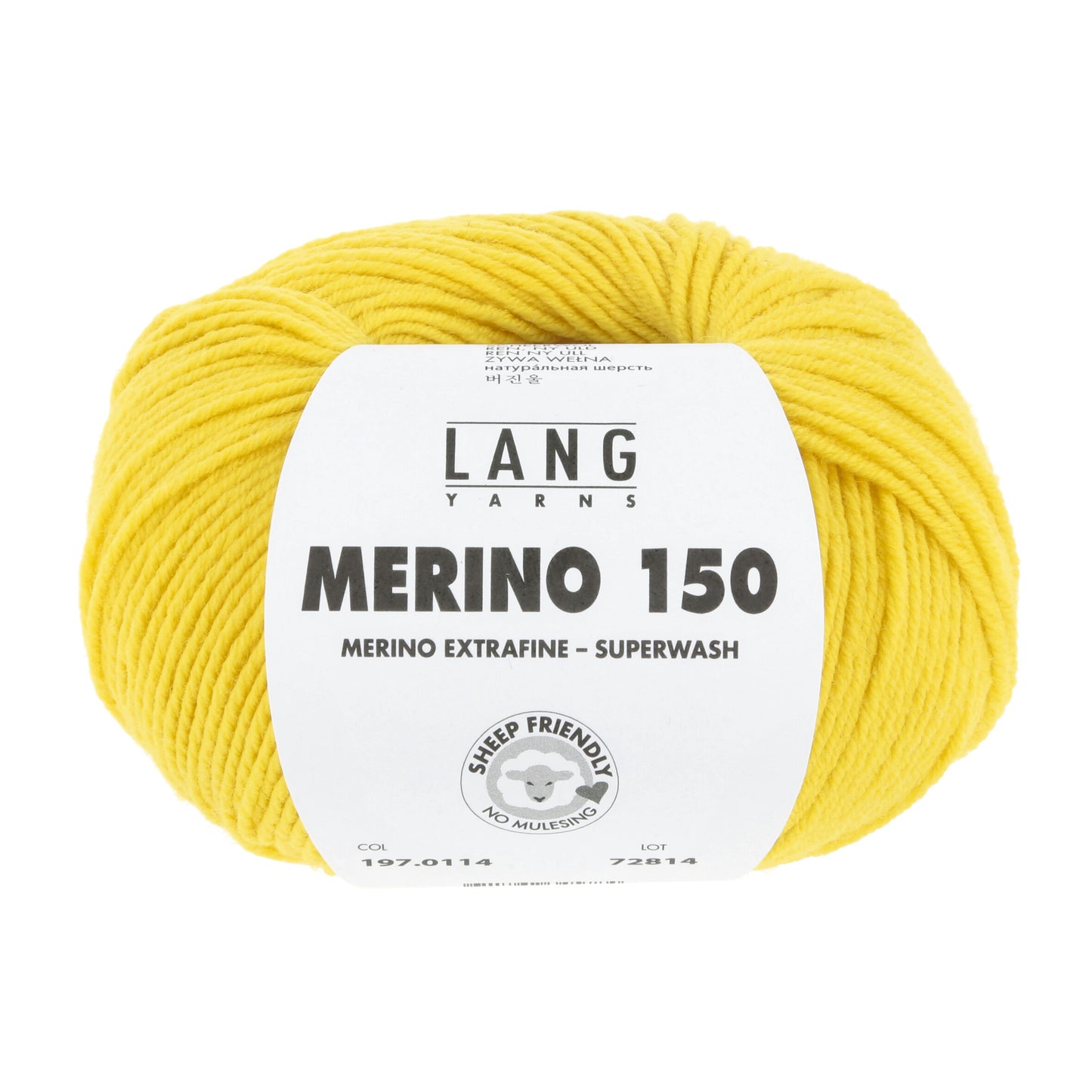 Lang Yarns Merino 150 Sunflower (0114)