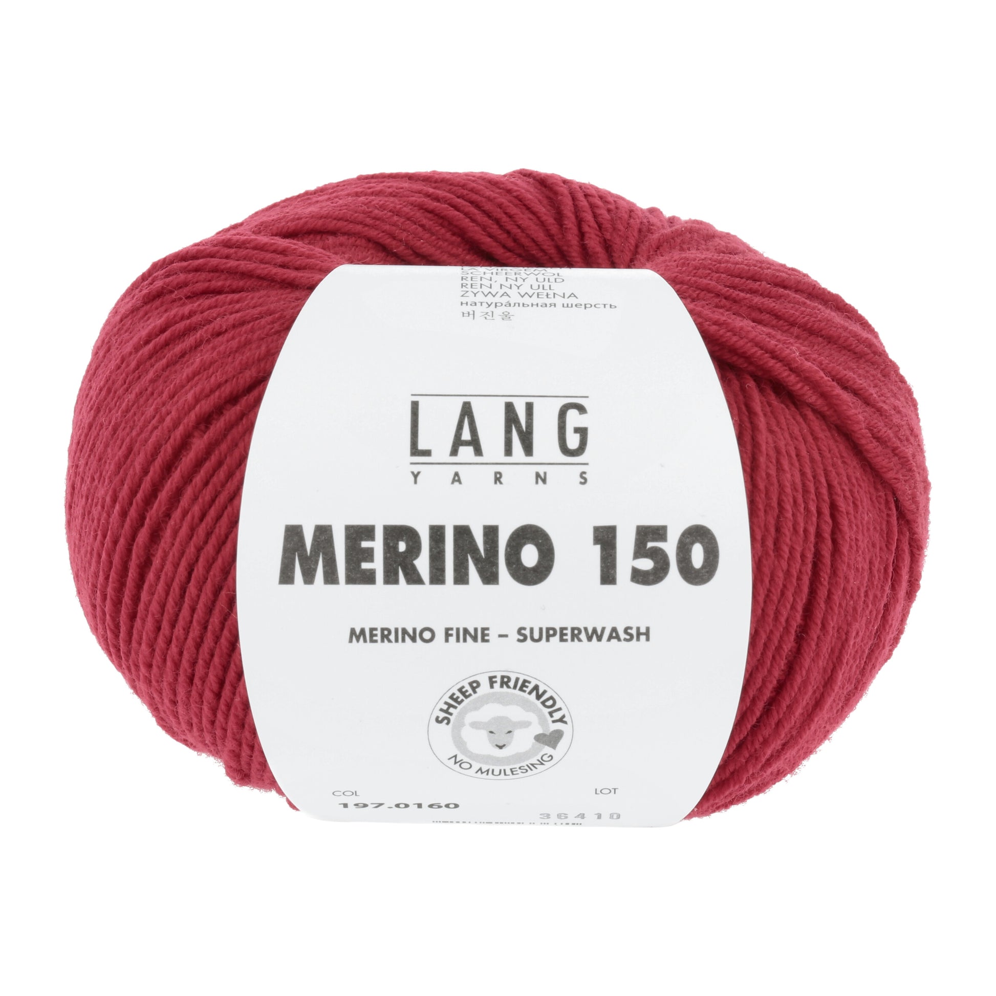 Lang Yarns Merino 150 Lipstick (0160)