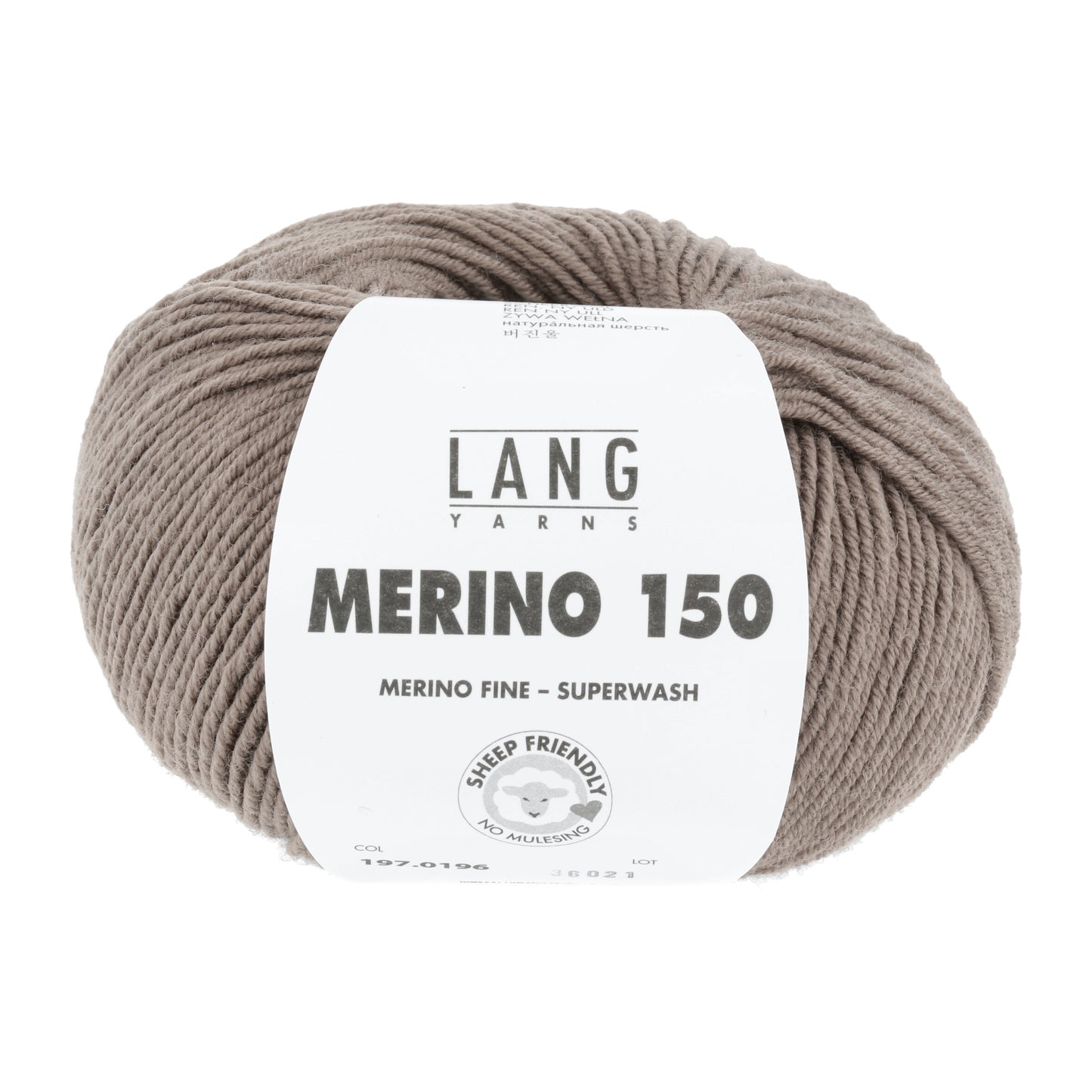 Lang Yarns Merino 150 Choco (0196)