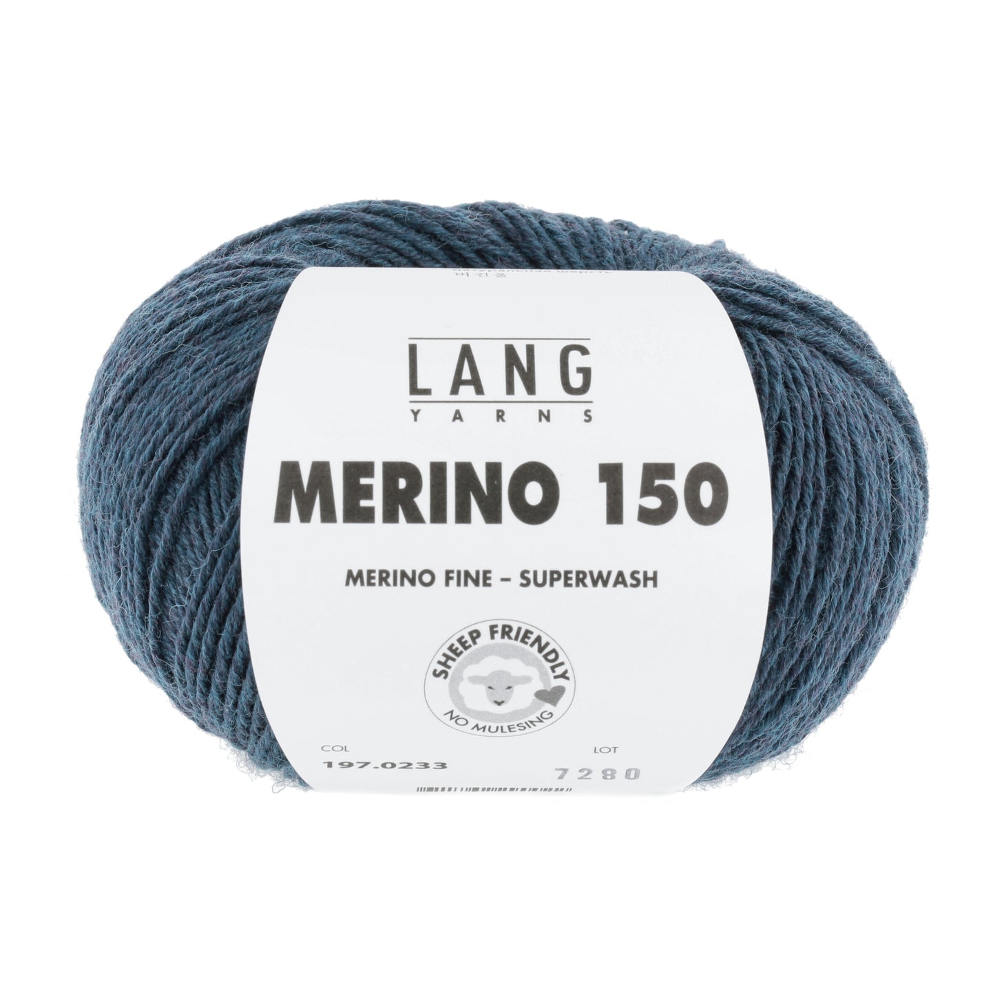 Lang Yarns Merino 150 Dark Blue (0233)