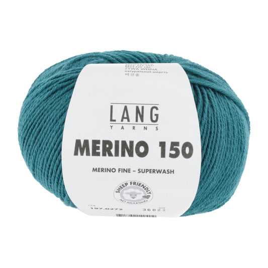 Lang Yarns Merino 150 Emerald (0272)