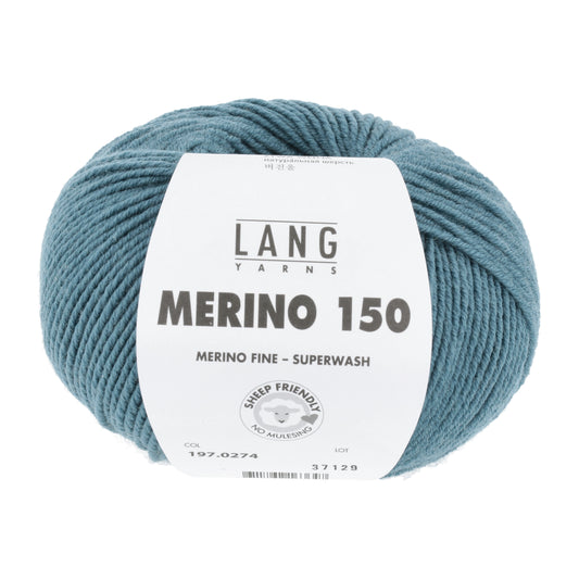 Lang Yarns Merino 150 Sage (0274)