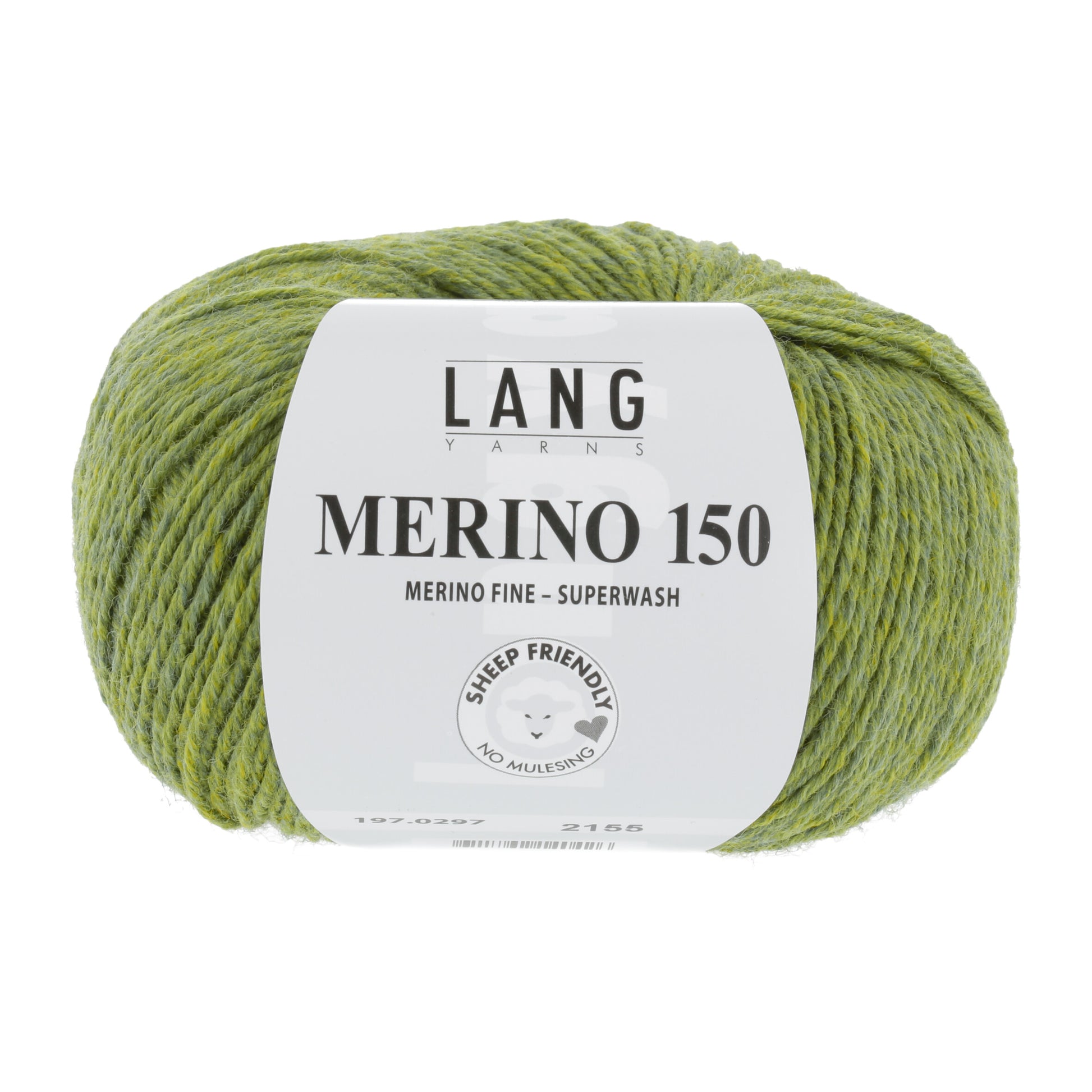 Lang Yarns Merino 150 Apple Green (0297)