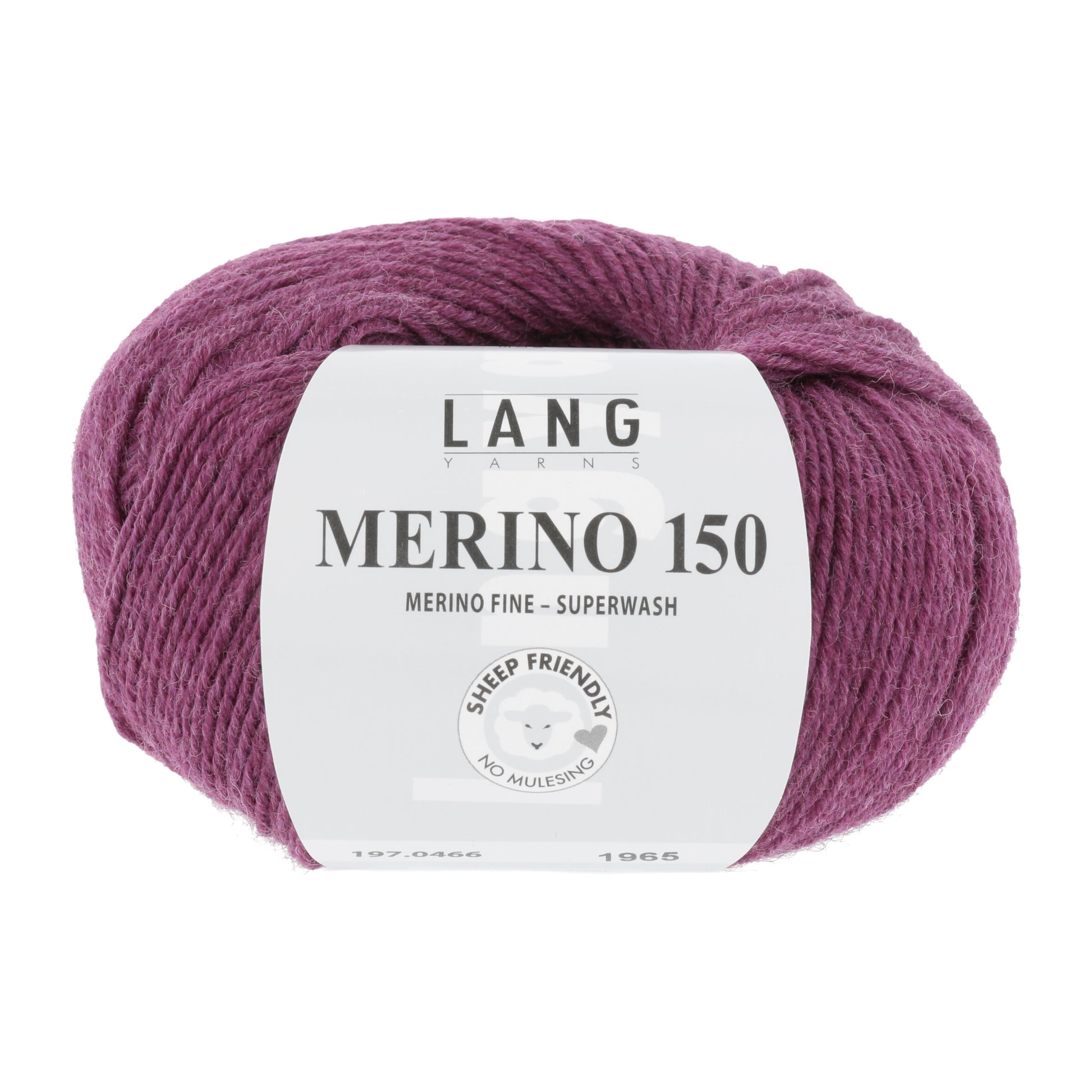 Lang Yarns Merino 150 Cyclame (0466)