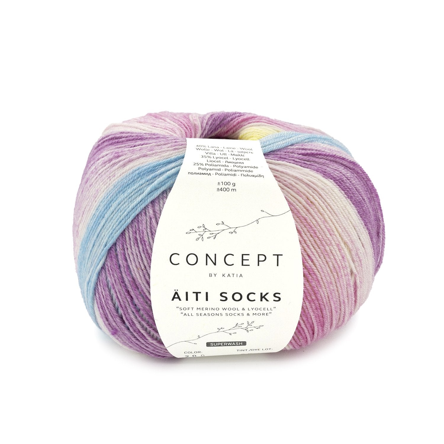 Katia Concept Aiti Socks and More Fairy (200)