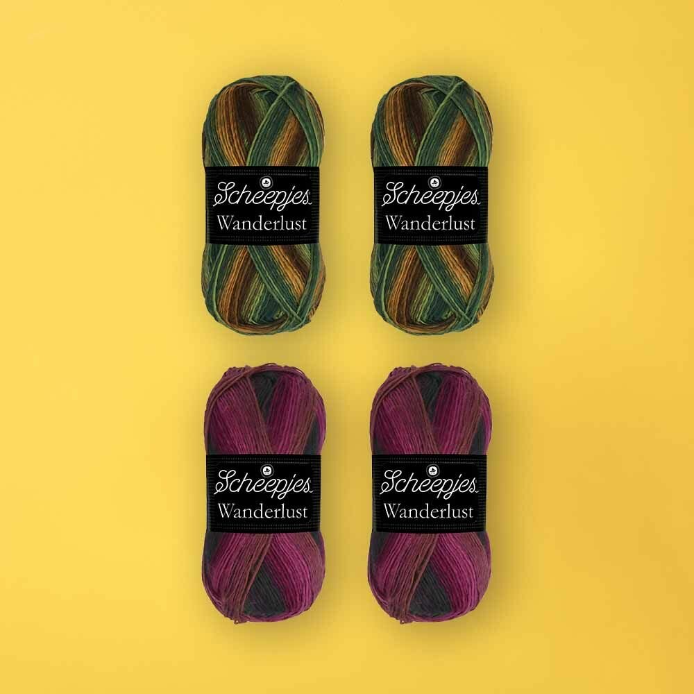 Scheepjeskit Harvest Scarf Knit