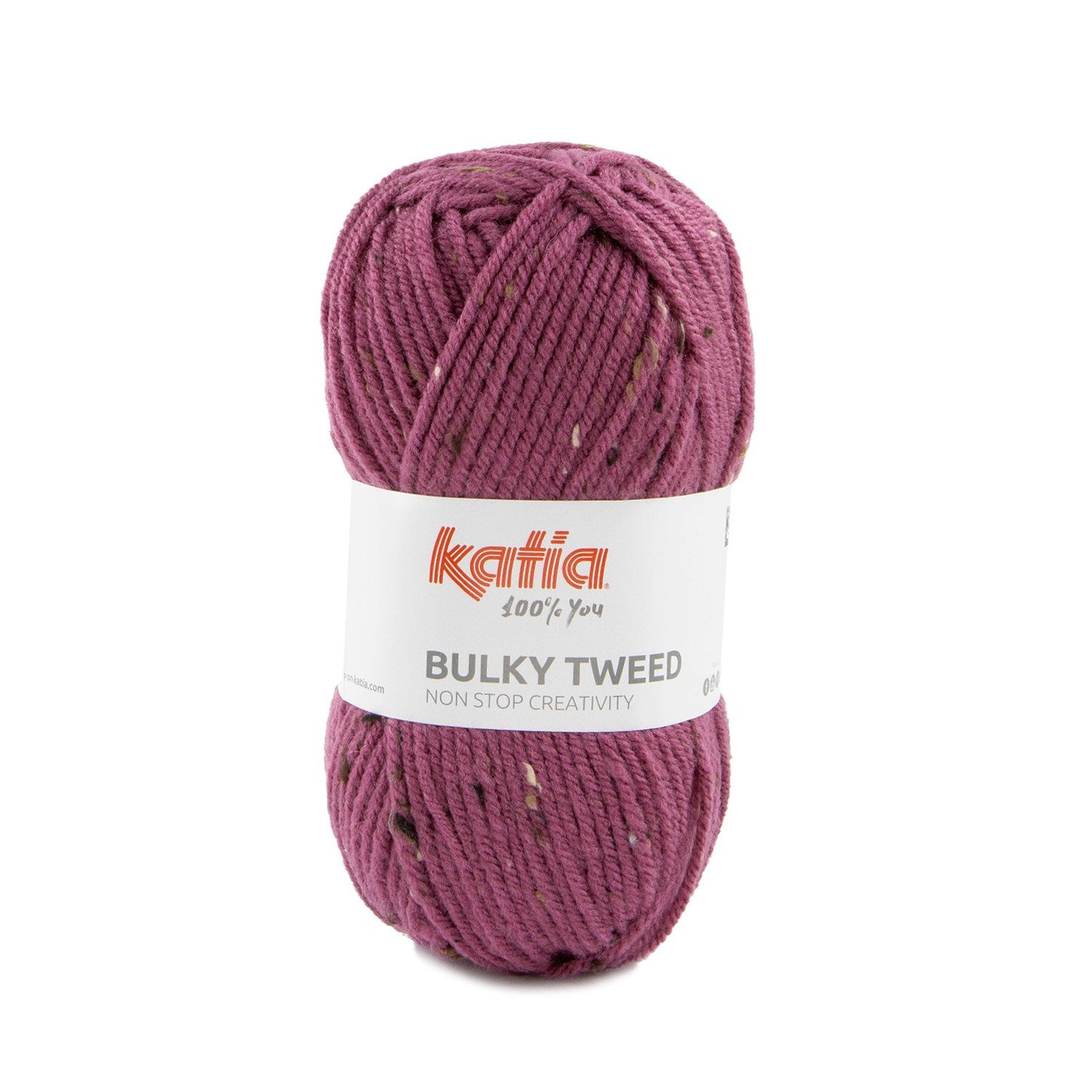 Katia Bulky Tweed Raspberry (203)