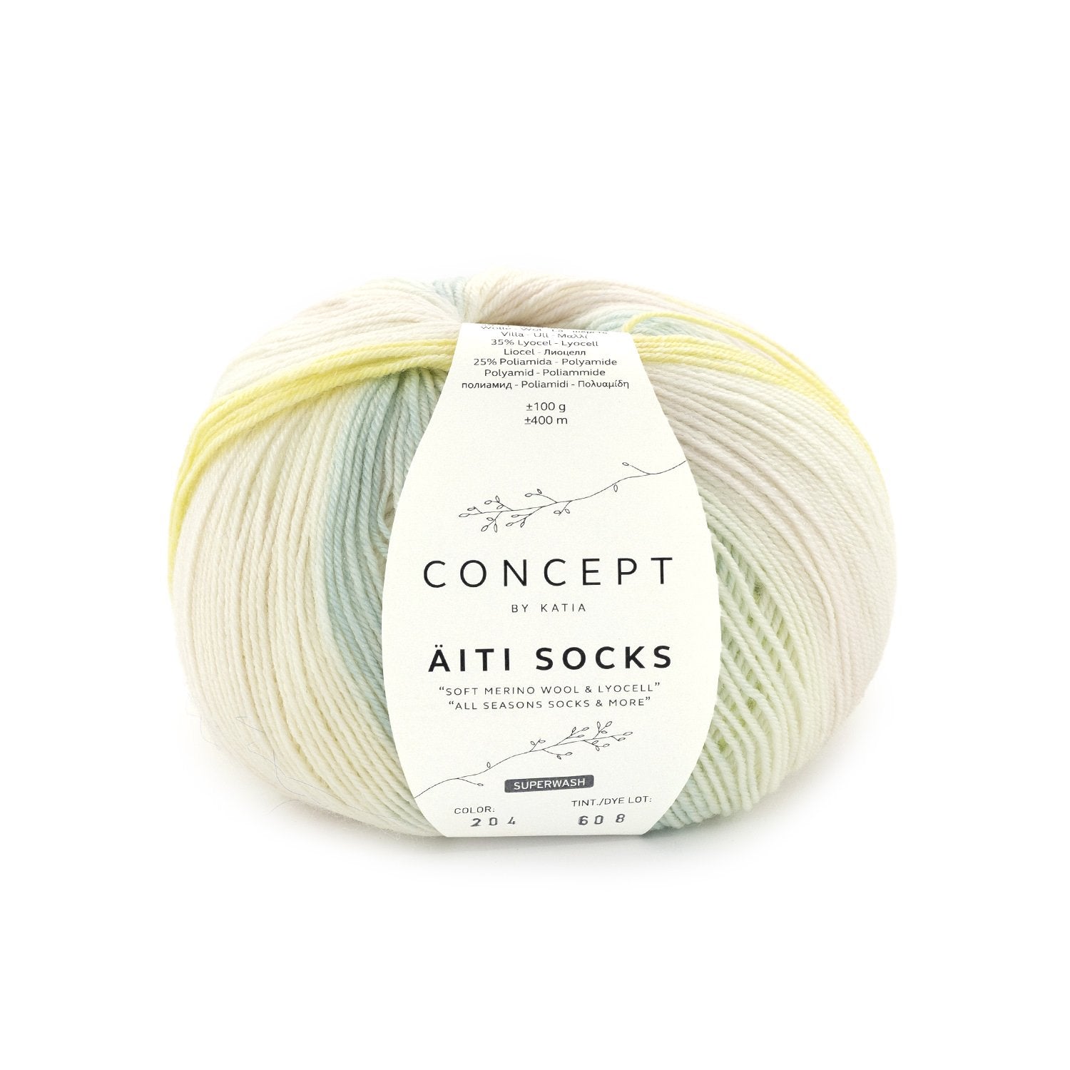 Katia Concept Aiti Socks and More Spring (204)