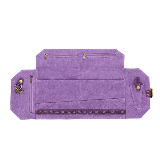 Della Q Canvas naaldenetui purple