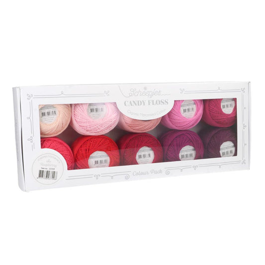 Scheepjes Candy Floss colour pack Raspberry