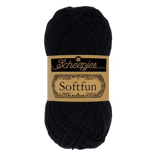 Scheepjes Softfun Black (2408)