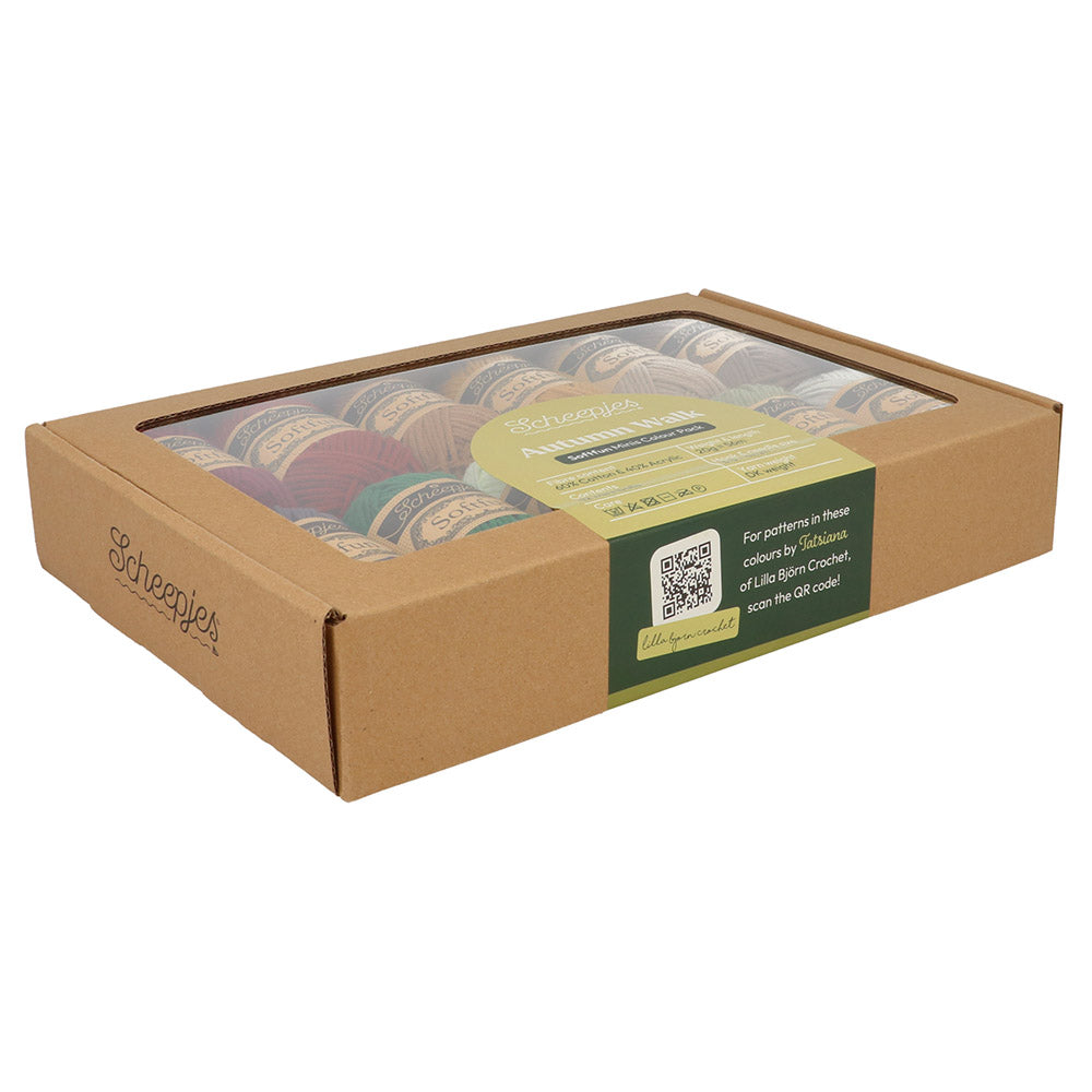 Scheepjes Softfun colour pack 12x20g - Autumn Walk