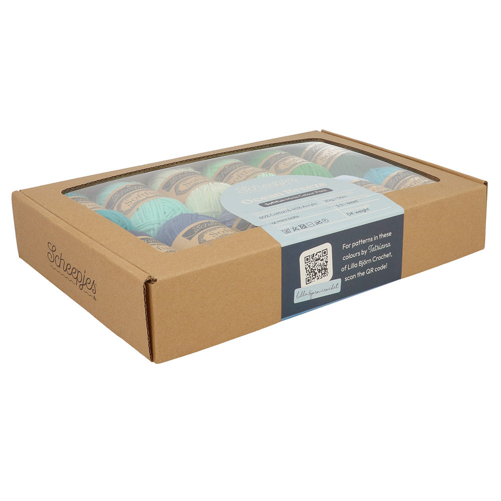 Scheepjes Softfun colour pack 12x20g - Ocean Breeze