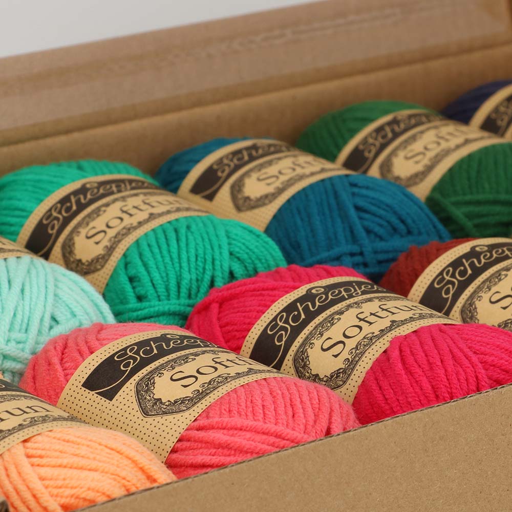 Scheepjes Softfun colour pack 12x20g - Floral Fantasy