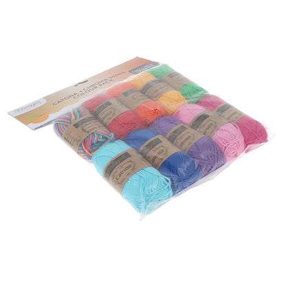 Scheepjes Catona colour pack 10x25g - Fruit Platter