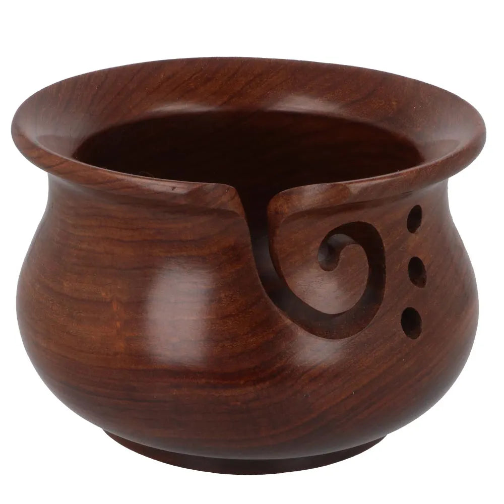 Scheepjes Yarn bowl rozenhout 15x10cm