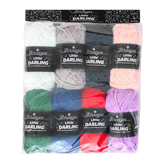 Scheepjes Little Darling Sparkle colour pack