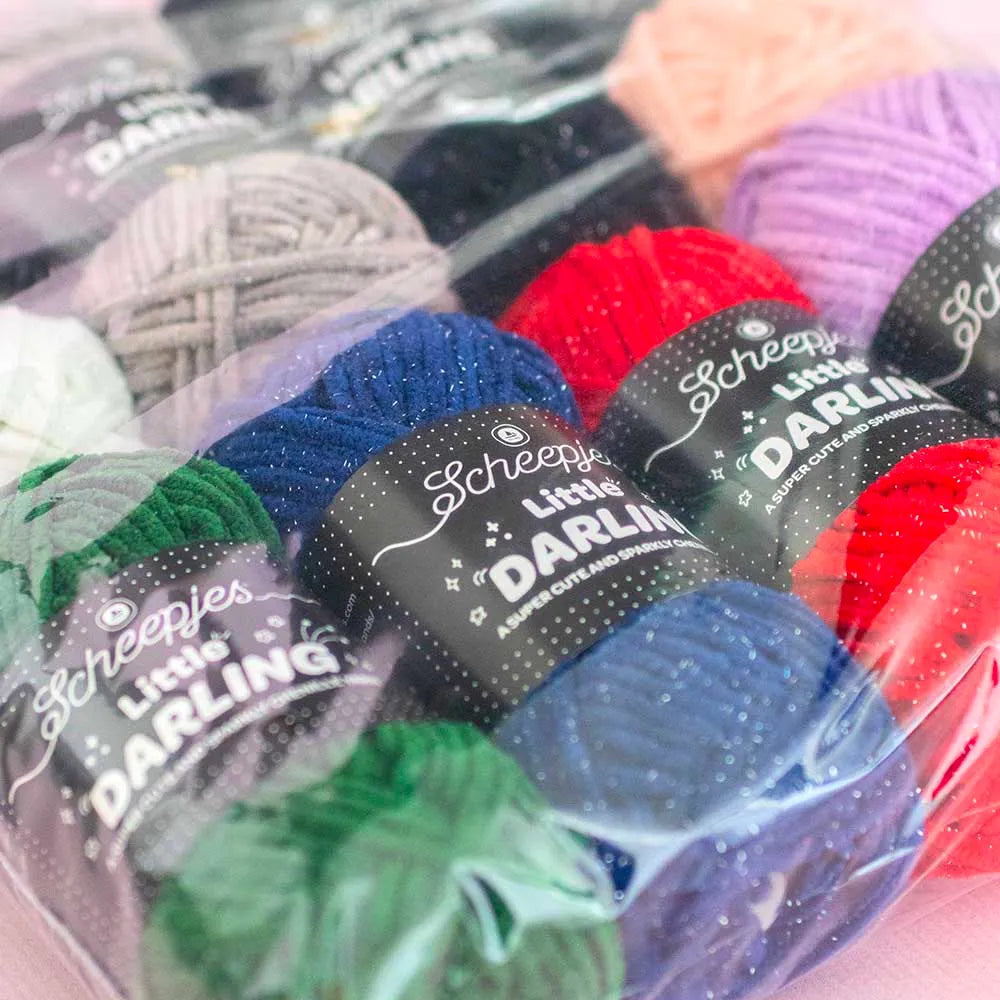 Scheepjes Little Darling Sparkle colour pack