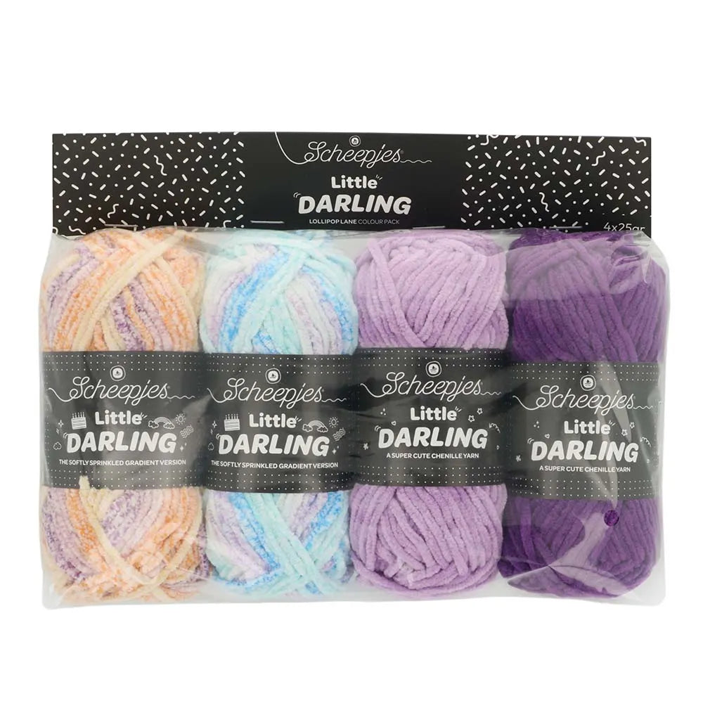 Scheepjes Little Darling Sprinkled Gradient 4x25 g (Lollipop Lane)