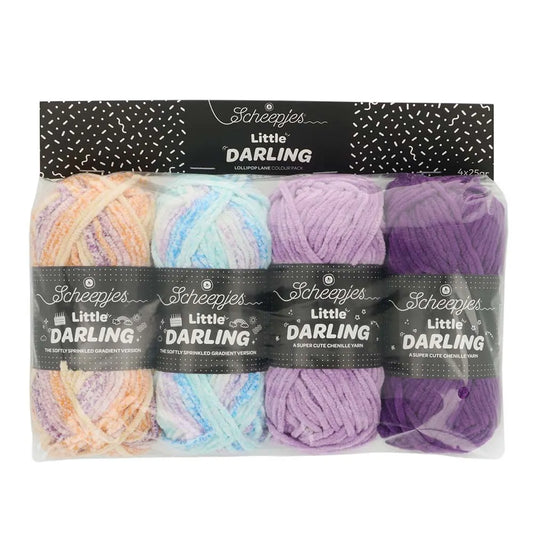 Scheepjes Little Darling Sprinkled Gradient 4x25 g (Lollipop Lane)