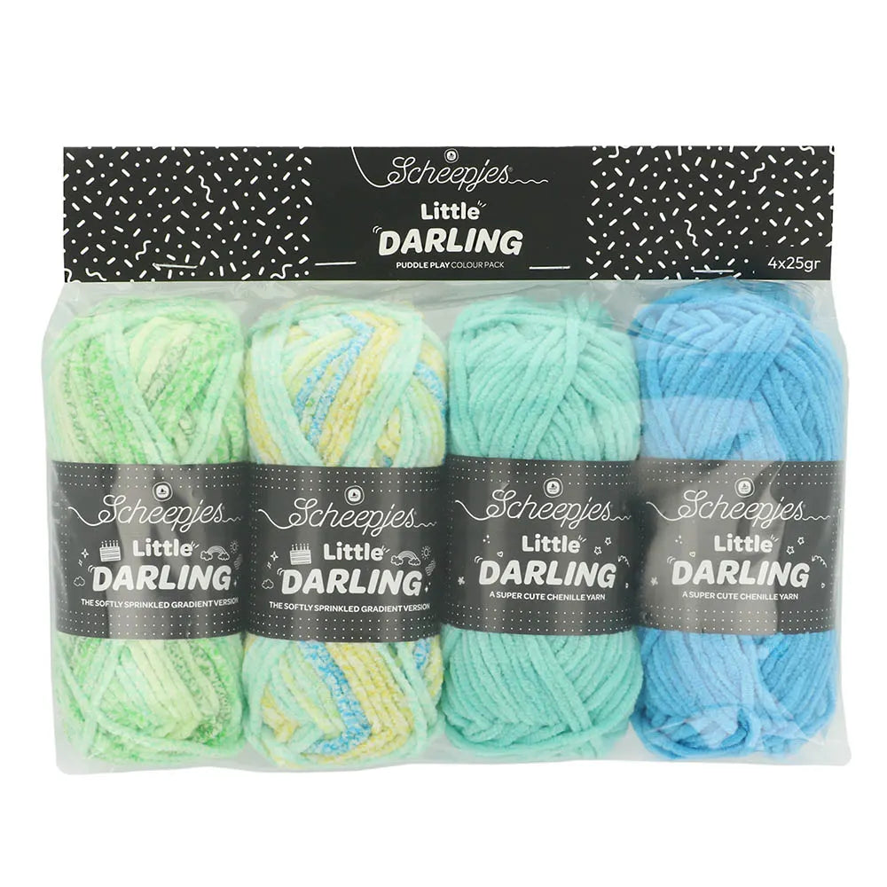 Scheepjes Little Darling Sprinkled Gradient 4x25 g (Puddle Play)