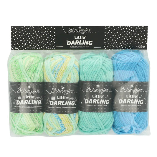 Scheepjes Little Darling Sprinkled Gradient 4x25 g (Puddle Play)