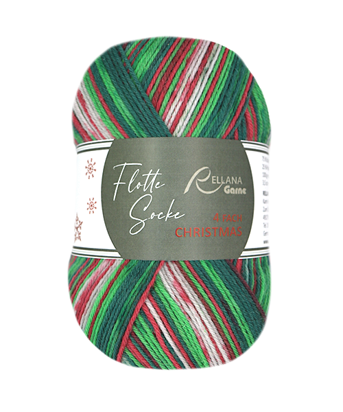 Rellana Flotte Socke 4f. Christmas (2025)