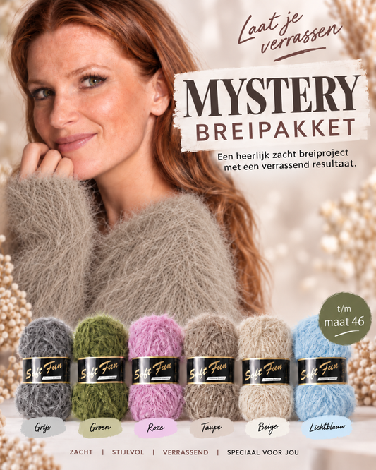 Soft Fun Mystery Trui Taupe