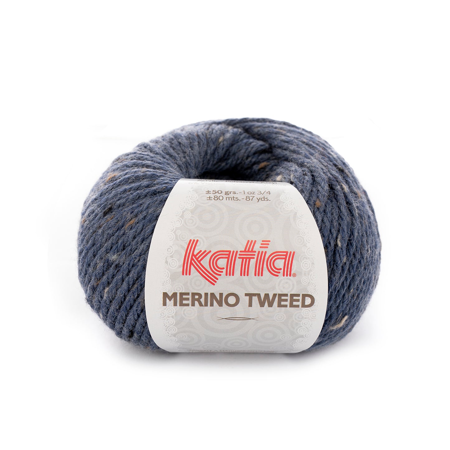 Katia Merino Tweed Denim (305)