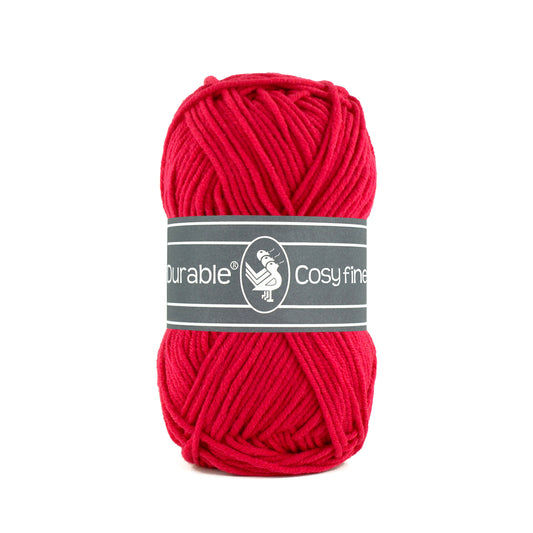 Durable Cosy Fine Deep Red (317)