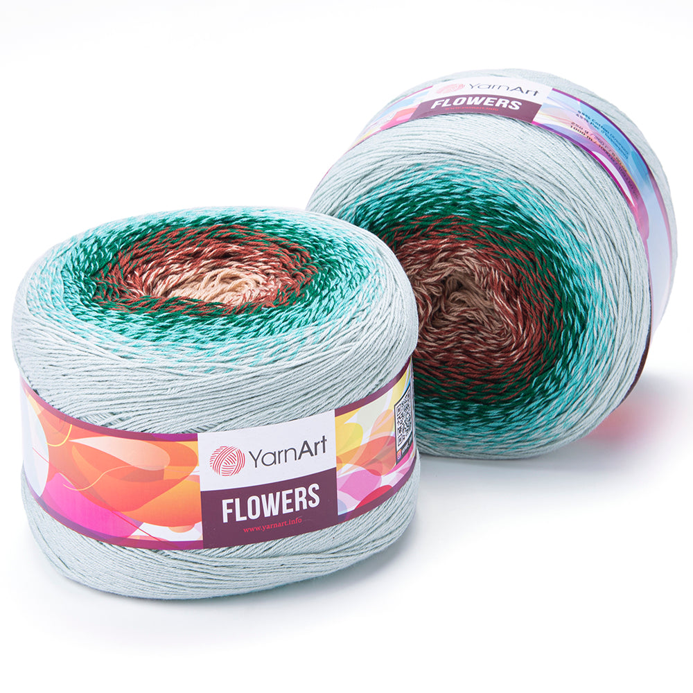 YarnArt Flowers Mintlicious (318)