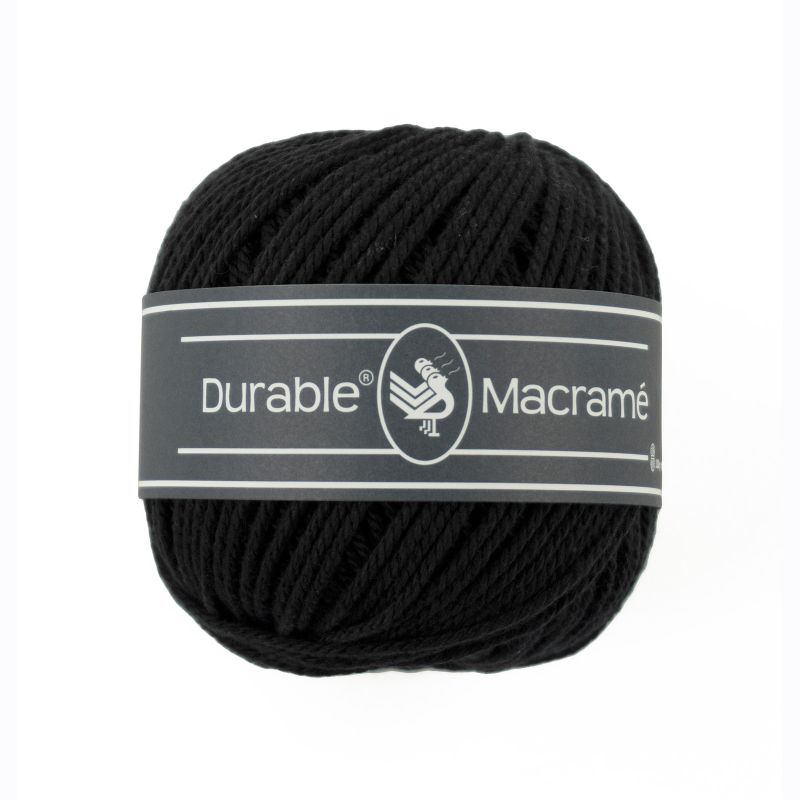 Durable Macrame Black