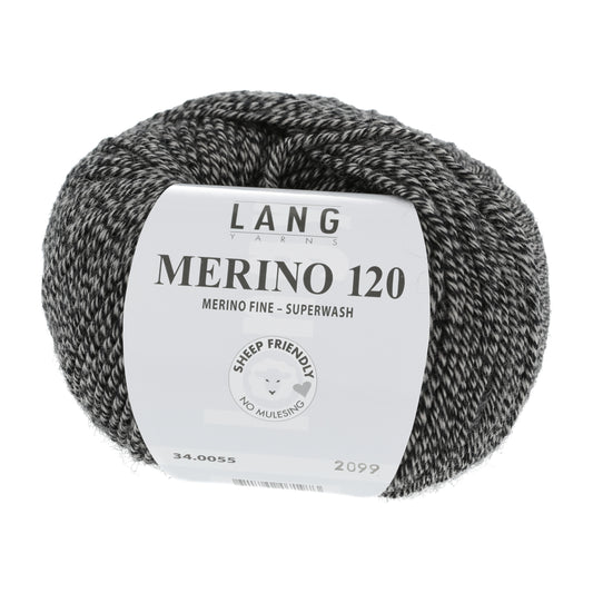 Lang Yarns Merino 120 Granit (34.0055)