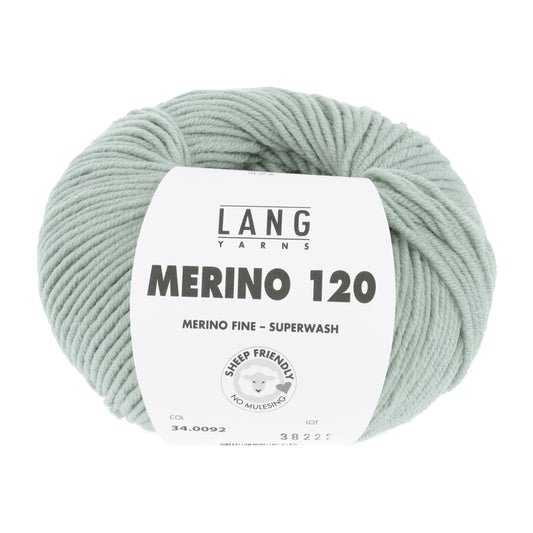 Lang Yarns Merino 120 Vintage Green (34.0092)