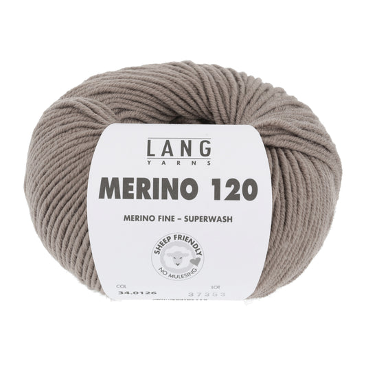 Lang Yarns Merino 120 Light Choco (34.0126)