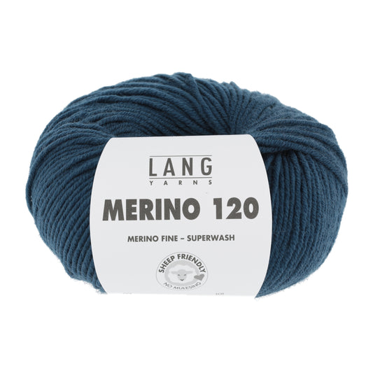 Lang Yarns Merino 120 Dark Petrol (34.0133)