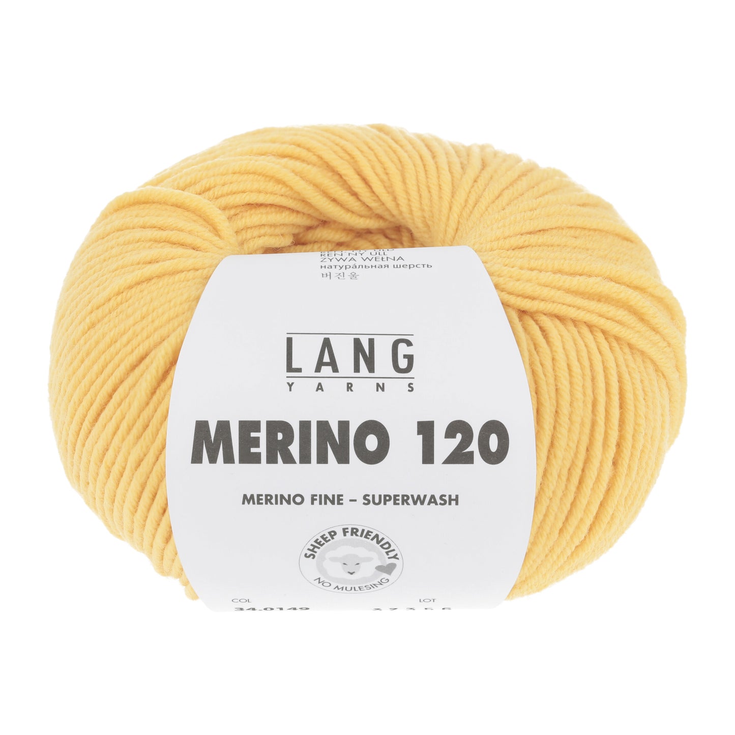 Lang Yarns Merino 120 Safran (34.0149)