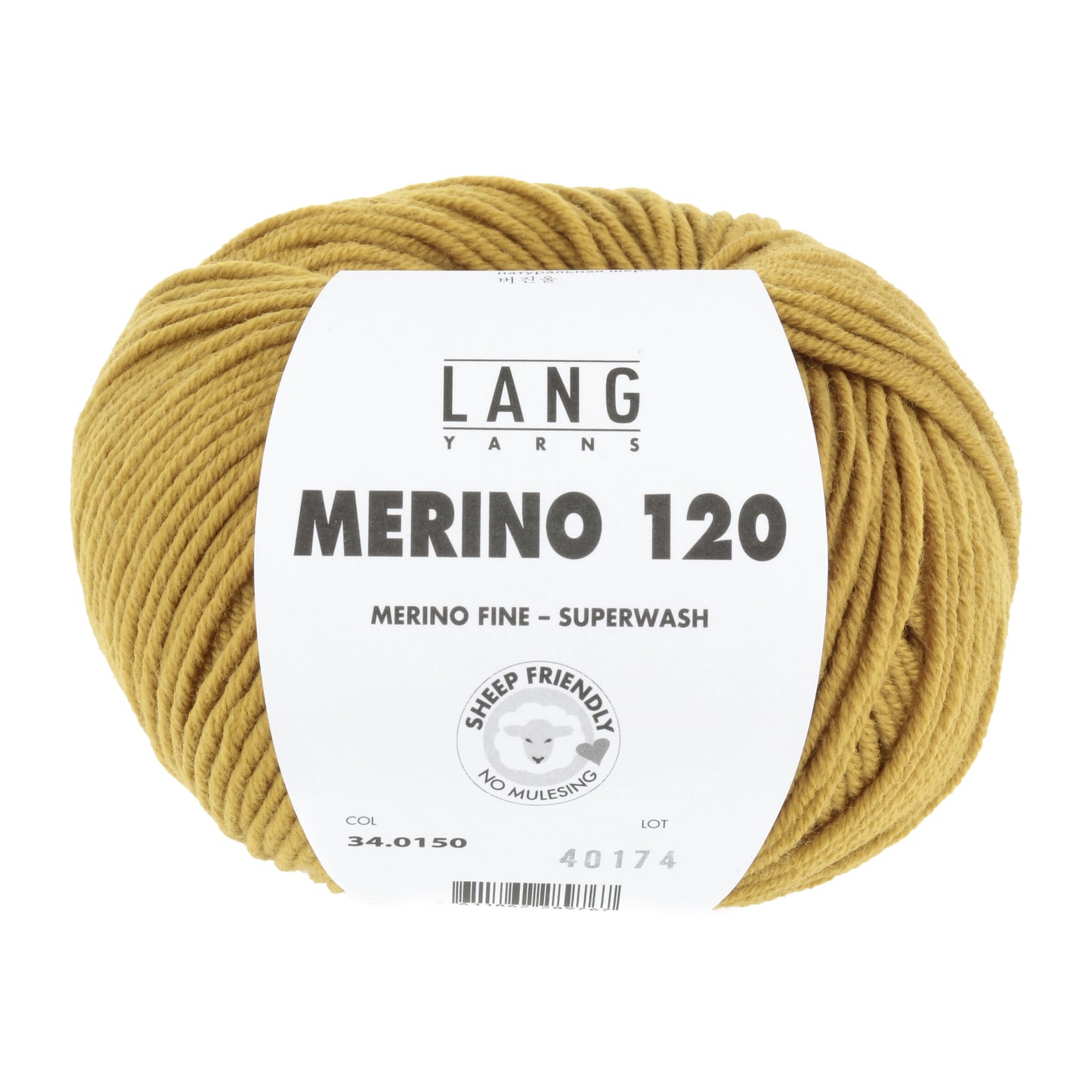 Lang Yarns Merino 120 Honey (34.0150)