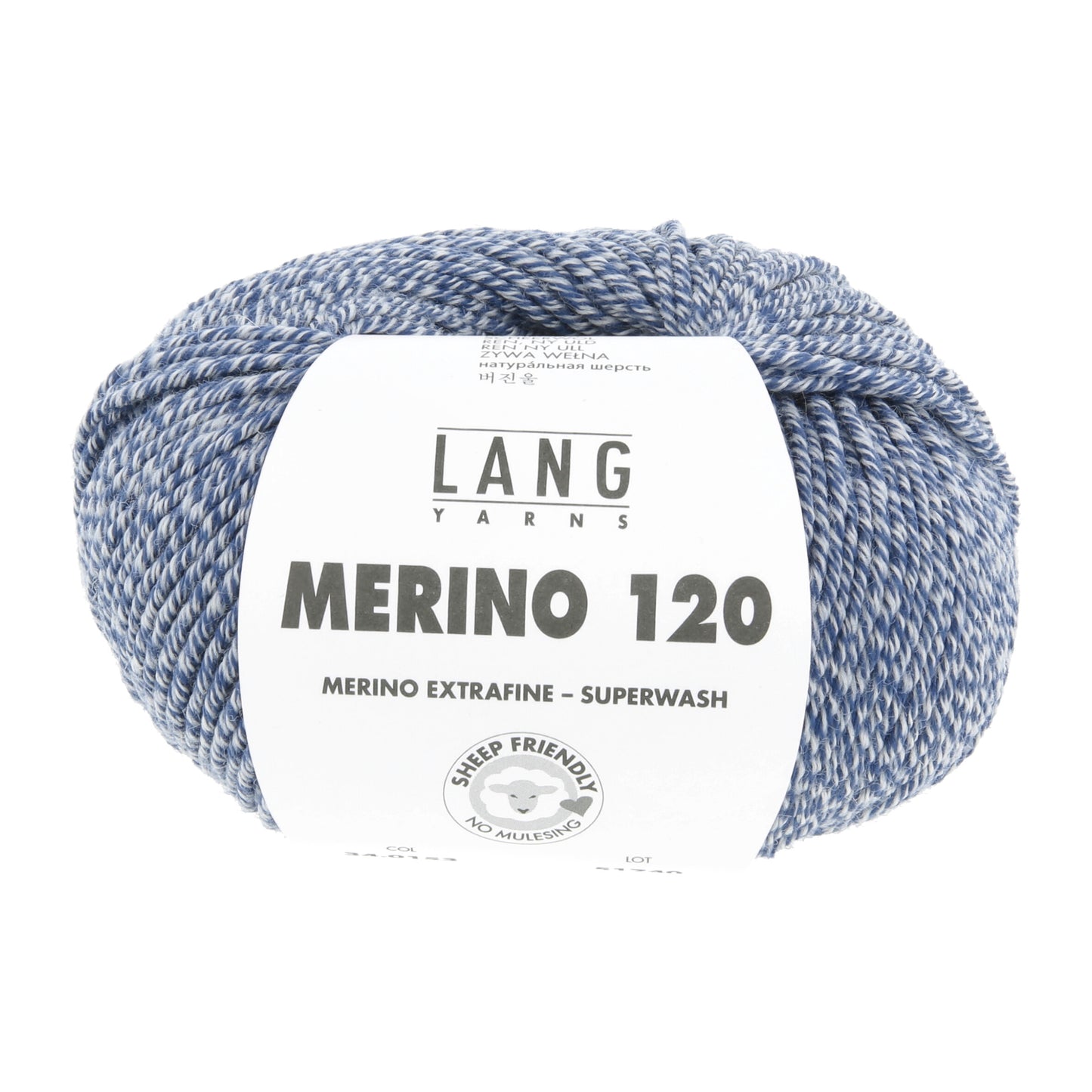 Lang Yarns Merino 120 Waterfall (34.0153)