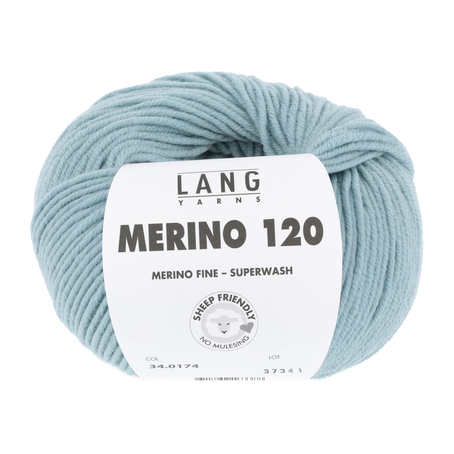 Lang Yarns Merino 120 Duck Egg (34.0174)