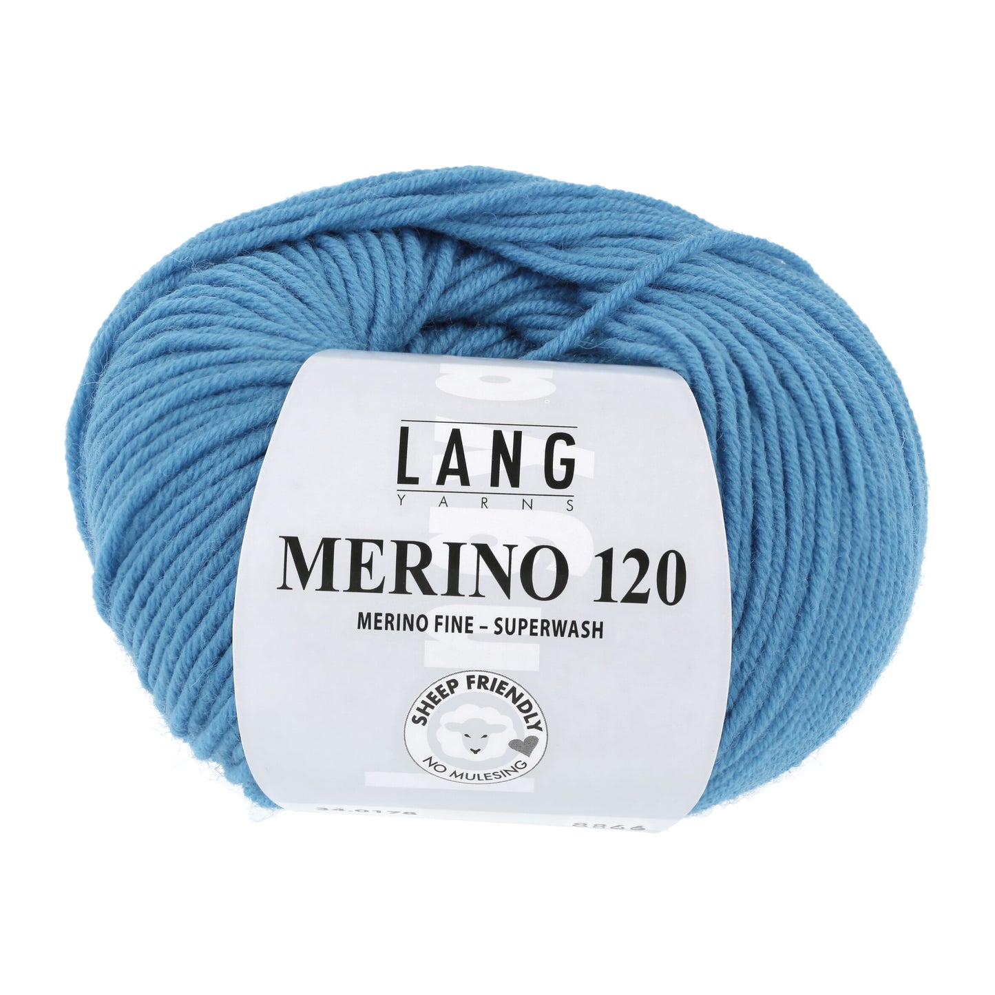 Lang Yarns Merino 120 Turquoise (34.0178)