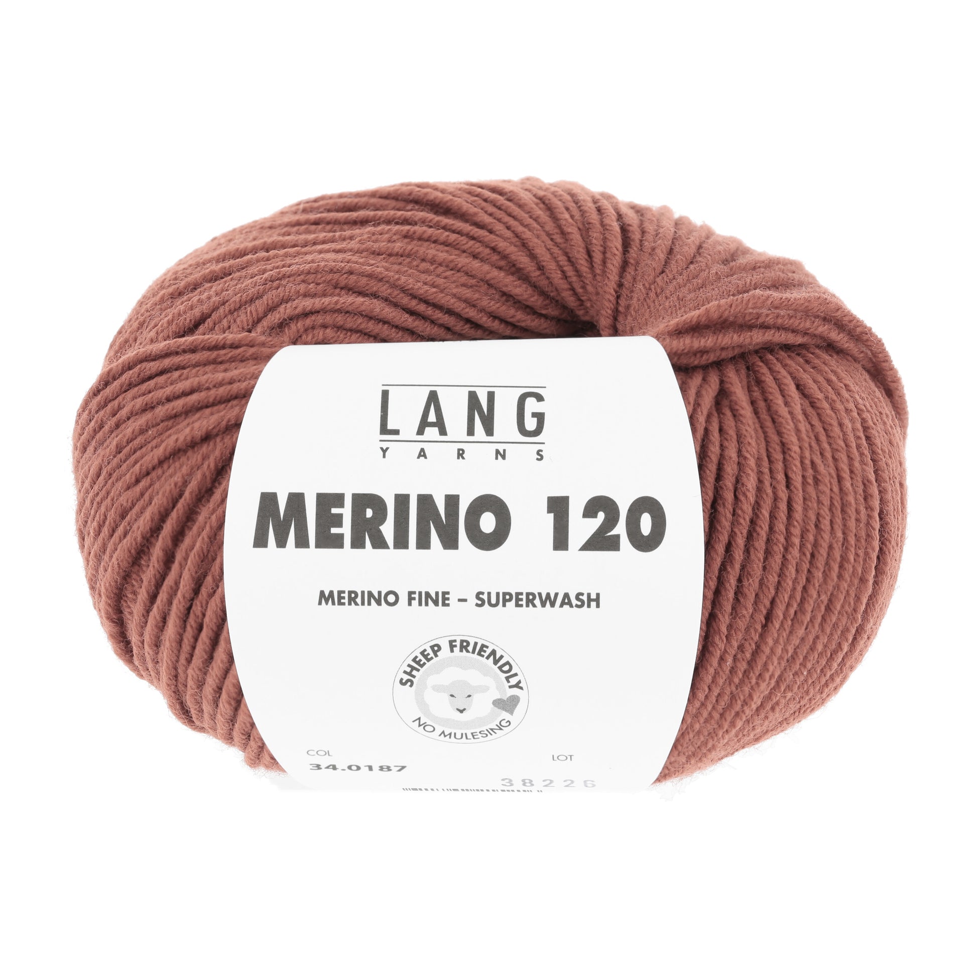 Lang Yarns Merino 120 Copper (34.0187)