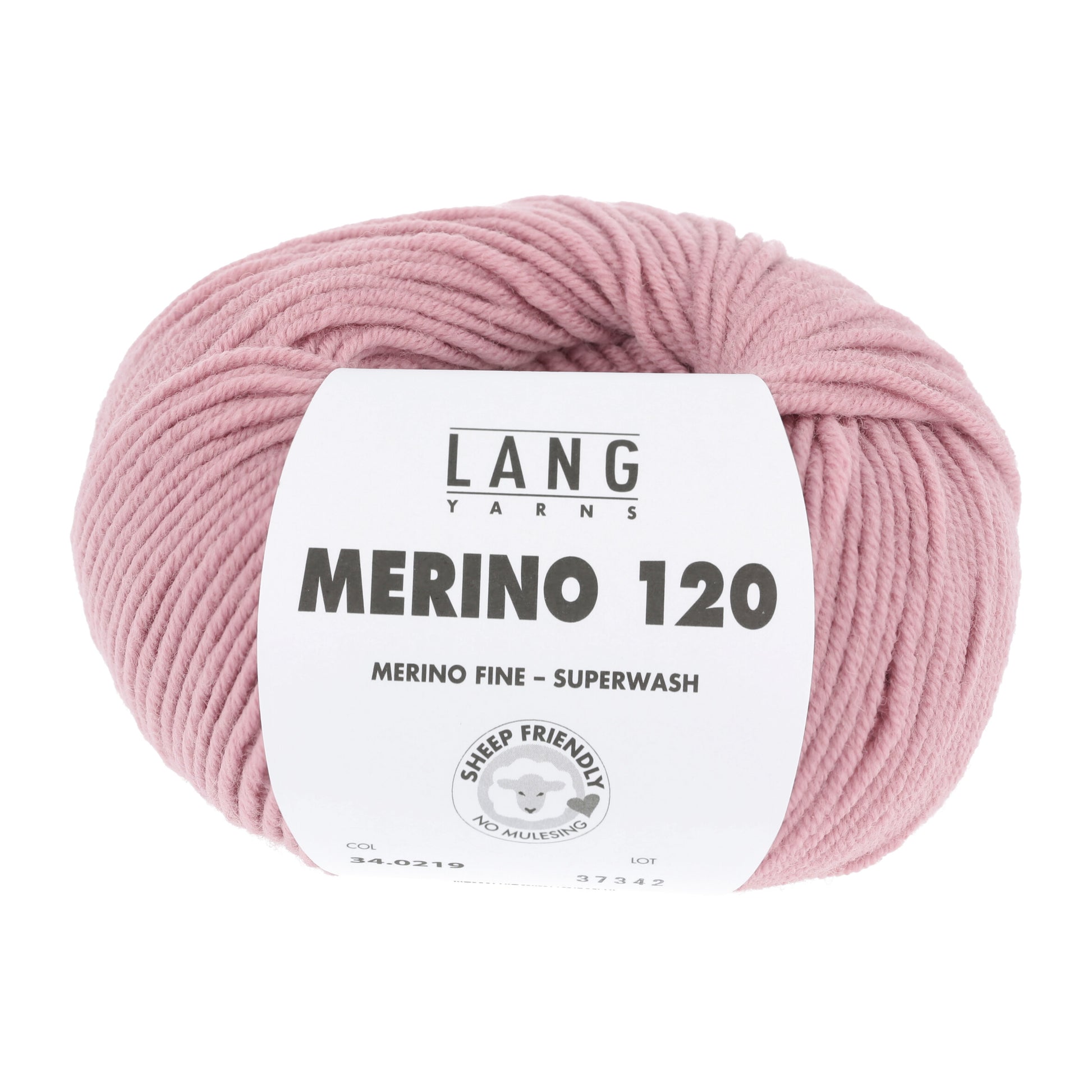 Lang Yarns Merino 120 Autumn Rose (34.0219)