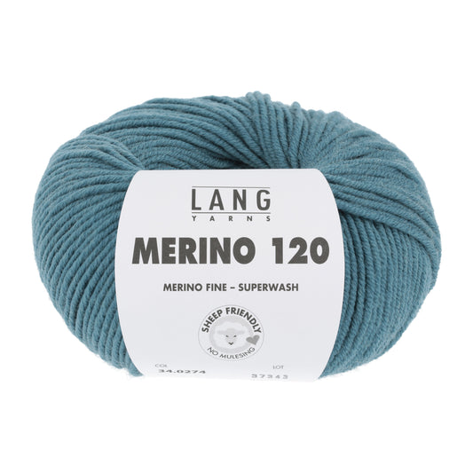 Lang Yarns Merino 120 Sage (34.0274)