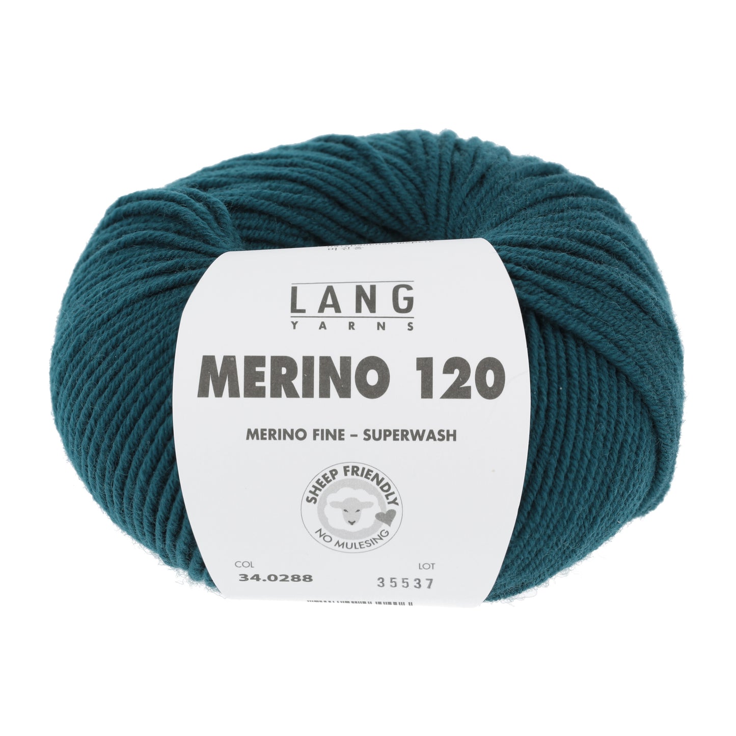 Lang Yarns Merino 120 Petrol (34.0288)