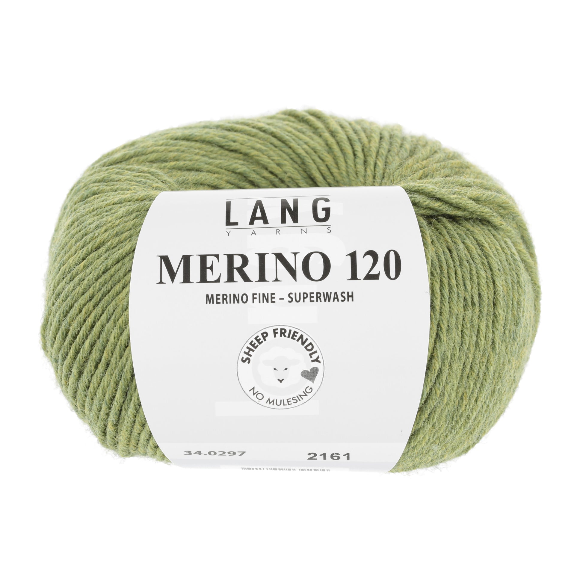 Lang Yarns Merino 120 Greengage (34.0297)