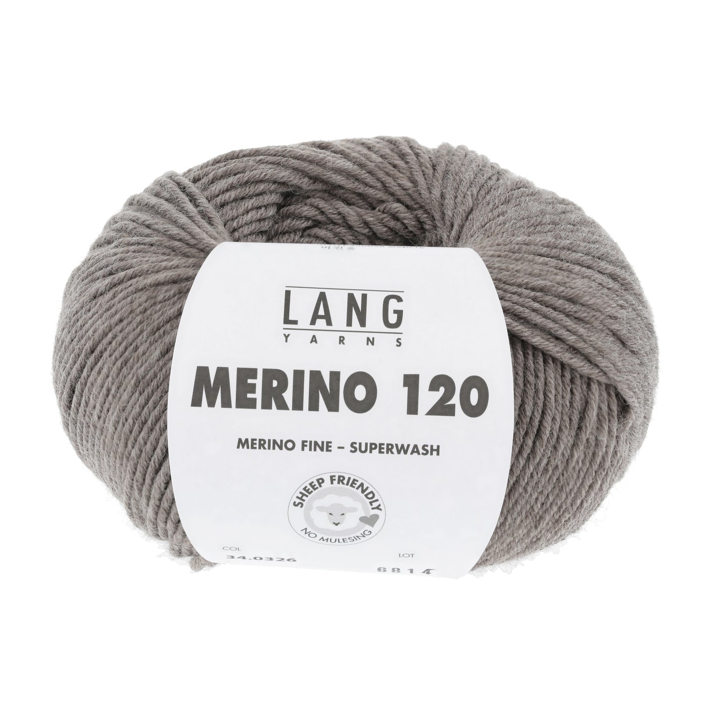 Lang Yarns Merino 120 Rock (34.0326)