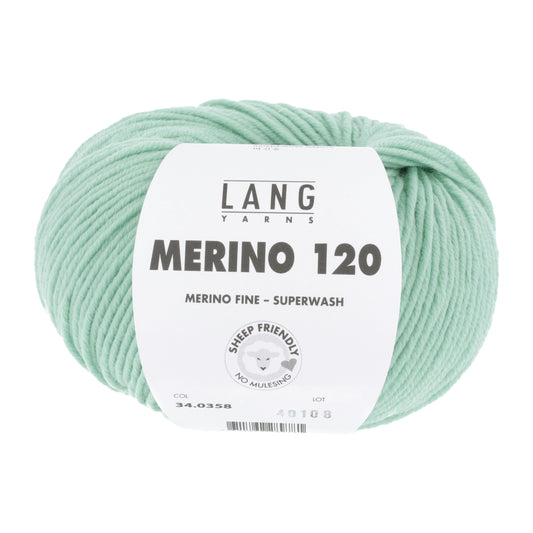 Lang Yarns Merino 120 Mint (34.0358)