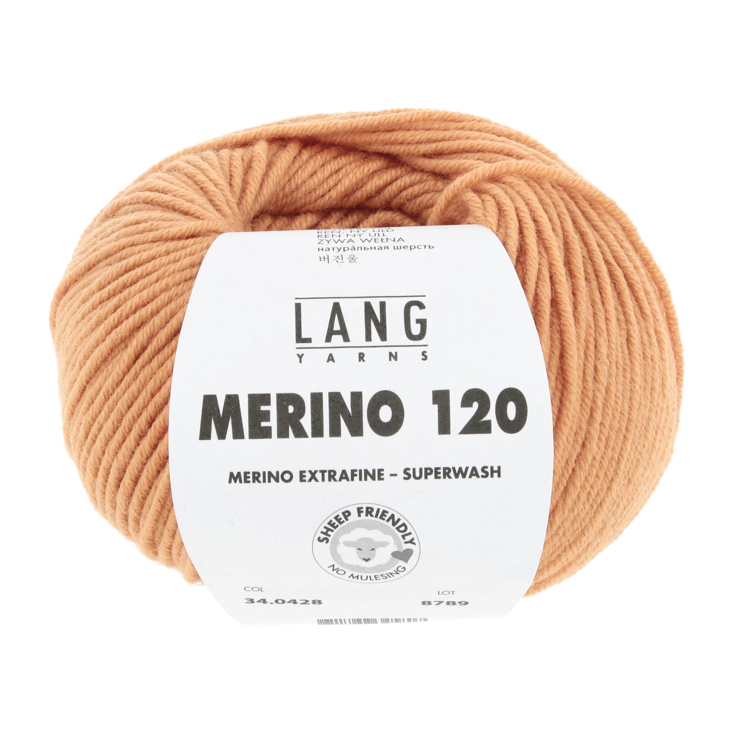 Lang Yarns Merino 120 Oak (34.0428)