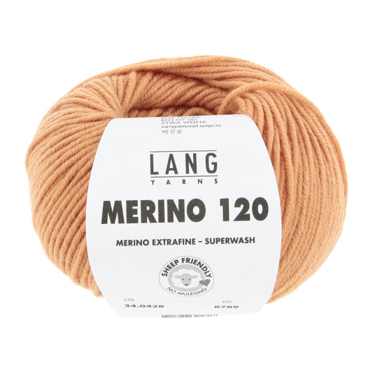 Lang Yarns Merino 120 Oak (34.0428)